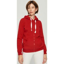 Dzianinowa bluza z kapturem - Czerwony. Bluzy marki DOMYOS. W wyprzedaży za 29.99 zł.