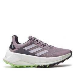 Buty do biegania adidas. Fioletowe buty do biegania adidas, bez wzorów, bez zapięcia, do biegania, adidas terrex. Za 529.99 zł.