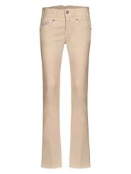 Herrlicher Dżinsy "Pearl" - Regular fit - w kolorze beżowym rozmiar: W26/L32. Brązowe jeansy Herrlicher, l, bez wzorów, klasyczne, z podwyższonym stanem. Za 165.99 zł.