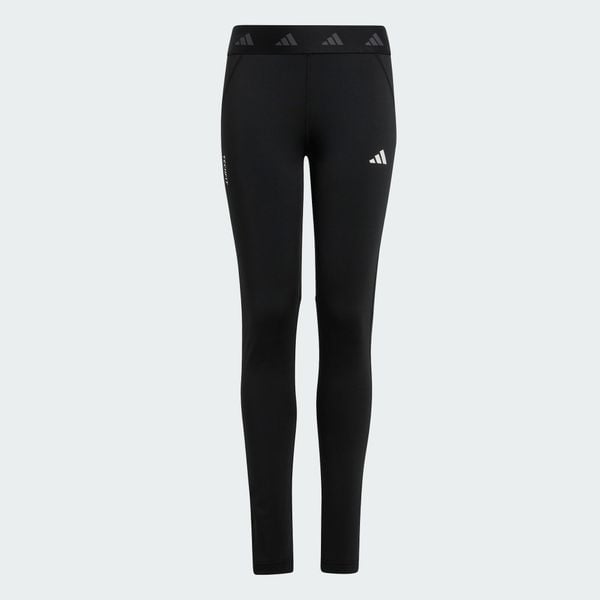 Legginsy TECHFIT. Białe legginsy sportowe adidas, m, bez wzorów, z elastanu, techfit (adidas). Za 129.00 zł.