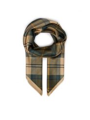 Barbour Chusta Kinsale zielBARBOUR-LSC0490 Zielony. Zielone chusty Barbour, bez wzorów, z poliesteru. Za 179.99 zł.