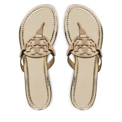 Japonki Tory Burch. Żółte japonki Tory Burch, bez wzorów. Za 1,119.00 zł.