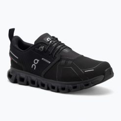 Buty damskie On Cloud 6 WP. Czarne buty do biegania On, bez wzorów, z materiału, bez zapięcia, do biegania. Za 899.99 zł.