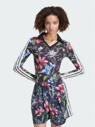 Adidas Body Farm Rio KR0233 Czarny Slim Fit. Czarne body i gorsety adidas, bez wzorów, z syntetyku, bez ramiączek. Za 328.99 zł.