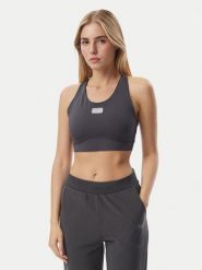 EA7 Emporio Armani Biustonosz sportowy 7W001339 AF26006 U8117 Szary ciemny. Szare biustonosze sportowe EA7 Emporio Armani, bez wzorów, z syntetyku. Za 499.99 zł.