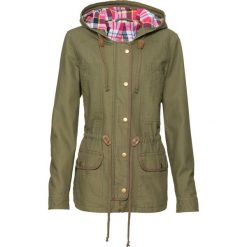 Kurtka przejściowa bonprix zielony khaki. Kurtki marki QUECHUA. Za 109.99 zł.