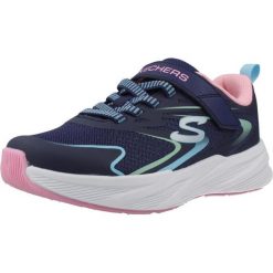 Buty SKECHERS MICROSPEC TREAD HYPER SPEED Niebieski. Niebieskie trekkingi Skechers, bez wzorów, z syntetyku, bez zapięcia, trekkingowe. Za 171.99 zł.