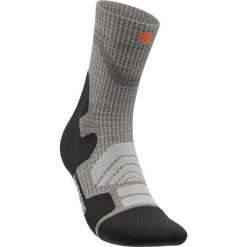 Skarpetki średniej długości z wełny merino dla kobiet Bauerfeind Outdoor Merino. Niebieskie skarpetki BAUERFEIND, bez wzorów, ze skóry. Za 150.00 zł.
