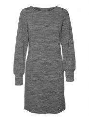 Vero Moda Sukienka "Katie" w kolorze szarym rozmiar: XS. Szare sukienki Vero Moda, na co dzień, xs, bez wzorów, bez kołnierzyka, bez ramiączek, mini, proste. Za 80.45 zł.