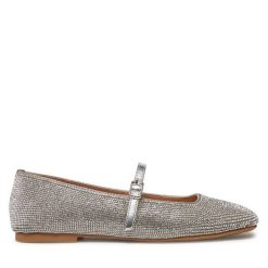 Baleriny Steve Madden. Szare baleriny Steve Madden, bez wzorów, bez obcasa, bez zapięcia. Za 439.99 zł.