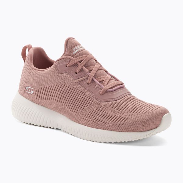 Buty damskie SKECHERS Bobs Sport Squad Tough Talk. Czerwone buty treningowe Skechers, bez wzorów, bez zapięcia, trekkingowe, skechers sport. Za 189.99 zł.
