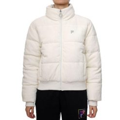 Damska kurtka puchowa Fila Corleone. Białe kurtki Fila, xl, bez wzorów, z bawełny, bez kaptura. Za 376.00 zł.