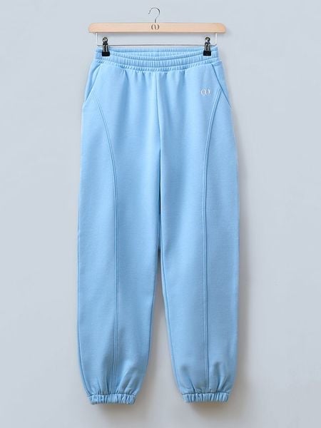 LeGer Spodnie dresowe "Nora" w kolorze błękitnym rozmiar: 34. Niebieskie spodnie dresowe LeGer, bez wzorów, z bawełny. Za 227.31 zł.