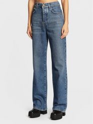 Pinko Jeansy Wilma 2 1J10ZN A05T Niebieski Relaxed Fit. Niebieskie jeansy Pinko, bez wzorów, z bawełny. Za 1,249.00 zł.