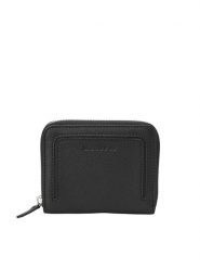 Marc O´Polo Skórzany portfel w kolorze czarnym - 13 x 10 x 2,5 cm rozmiar: onesize. Czarne portfele bez wzorów, z materiału. Za 220.63 zł.