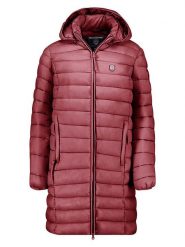 Canadian Peak Płaszcz pikowany "Akitaleak" w kolorze czerwonym rozmiar: M. Czerwone płaszcze Canadian Peak, m, bez wzorów, bez kaptura. Za 224.95 zł.