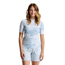 Koszulka Slam Foil Ws Rashguard Ss Damskie. Szare t-shirty sportowe SLAM, l, bez wzorów, z materiału, bez ramiączek. Za 441.99 zł.