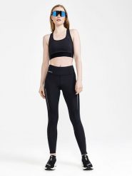 Craft Legginsy "ADV Essence" w kolorze czarnym do biegania rozmiar: M. Czarne legginsy Craft, bez wzorów, z elastanu, sportowe. Za 143.17 zł.