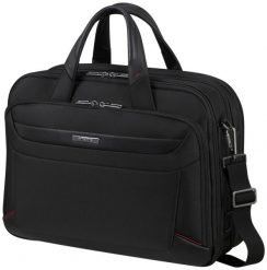Torba Samsonite 147141 1041 15.6'' PRO-DLX 6 czarny. Czarne torby na laptopa Samsonite, bez wzorów, z materiału. Za 1,189.00 zł.