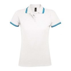 Damska Koszulka Polo Pasadena. Brązowe t-shirty sportowe SOL'S, l, bez wzorów, bez ramiączek. Za 109.99 zł.