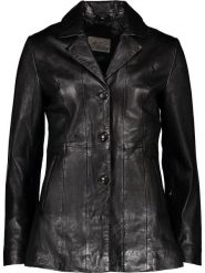 7eleven Skórzana kurtka w kolorze czarnym rozmiar: 36. Czarne kurtki 7eleven, bez wzorów, ze skóry, bez kaptura. Za 660.43 zł.