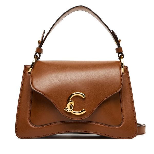 Torebka Coccinelle. Brązowe torebki klasyczne Coccinelle, bez wzorów, klasyczne, bez dodatków. Za 1,399.00 zł.