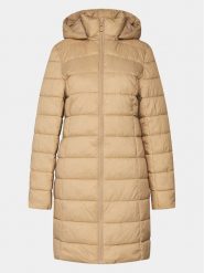 Outhorn Kurtka puchowa OTHAW23TDJAF287 Beżowy Regular Fit. Brązowe kurtki Outhorn, xs, bez wzorów, z puchu, bez kaptura. Za 179.99 zł.
