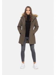 Northwood Parka "Arina" w kolorze khaki rozmiar: L. Brązowe płaszcze Northwood, l, bez wzorów, bez kaptura. Za 207.39 zł.