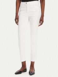 Olsen Jeansy 14002416 Biały Slim Fit. Białe jeansy Olsen, bez wzorów, z bawełny. Za 519.99 zł.