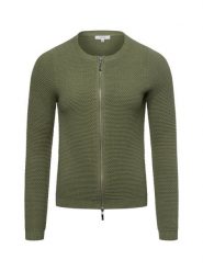 Lund Kardigan Kobiety Bawełna zielony, S. Zielone swetry Lund, s, bez wzorów, z bawełny, bez ramiączek. Za 299.95 zł.