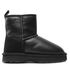 Śniegowce EMU Australia. Czarne śniegowce Emu Australia, bez wzorów, bez zapięcia. Za 799.99 zł.