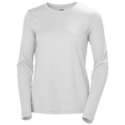 Bluza damska Helly Hansen Tech Crels 2.0. Szare bluzy Helly Hansen, m, bez wzorów, z materiału, bez kaptura, do biegania. Za 194.50 zł.