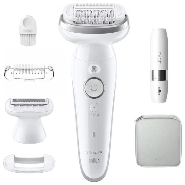 Braun Silk-épil 9 9-341 biało-srebrny. Depilatory Braun. Za 599.00 zł.