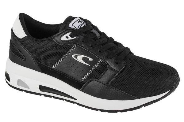 Buty sportowe dla kobiet O`neil Superbank Low. Czarne buty treningowe O'Neill, bez wzorów, z materiału, bez zapięcia, trekkingowe. Za 258.55 zł.