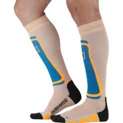 Skarpetki Monnet Fusion. Brązowe skarpetki MONNET, bez wzorów. Za 221.50 zł.