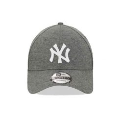Czapka z daszkiem New Era MLB New York Yankees. Szare czapki z daszkiem New Era, bez wzorów, z bawełny, sportowe. Za 163.00 zł.