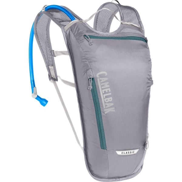 Plecak rowerowy z bukłakiem CamelBak Classic™ Light. Szare plecaki Camelbak, bez wzorów, bez dodatków. Za 254.00 zł.