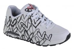 Buty do chodzenia damskie Skechers 73690TURQ. Niebieskie buty treningowe Skechers, bez wzorów, z jeansu, bez zapięcia, trekkingowe. Za 289.00 zł.