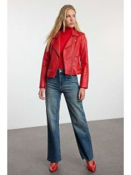 Trendyol Dżinsy - Comfort fit - w kolorze błękitnym rozmiar: 34. Niebieskie jeansy Trendyol, bez wzorów, klasyczne. Za 86.99 zł.