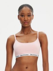 Juicy Couture Biustonosz top Ren JCTBT125972 Różowy. Czerwone biustonosze Juicy Couture, l, bez wzorów, z bawełny, bez kołnierzyka, bez ramiączek. Za 69.99 zł.