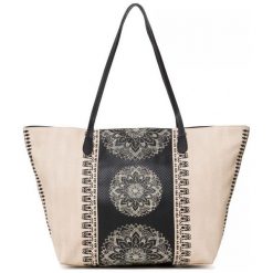Desigual Torebka Damska Beżowa Bols Lady Capri Zip. Torebki klasyczne marki Desigual. Za 349.00 zł.