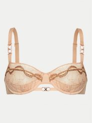 Chantelle X Biustonosz balkonetka Xtravagant C06GN7 Beżowy. Brązowe biustonosze Chantelle X, bez wzorów, z syntetyku. Za 379.99 zł.