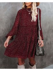 Milan Kiss Sukienka w kolorze czerwonym rozmiar: L. Czerwone sukienki Milan Kiss, l, bez wzorów, bez kołnierzyka, bez ramiączek, mini. Za 165.99 zł.