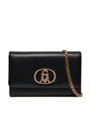 Steve Madden Torebka Bpetula Crossbody SM13001333-02002-B-G Czarny. Czarne kopertówki Steve Madden, bez wzorów, ze skóry, wizytowe, bez dodatków. Za 339.99 zł.