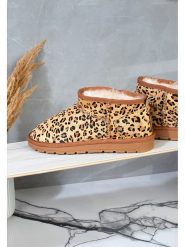 Gooce Skórzane botki zimowe "Mindy" w kolorze jasnobrązowym rozmiar: 39. Brązowe botki Gooce, bez wzorów, ze skóry, bez obcasa, bez zapięcia. Za 173.99 zł.