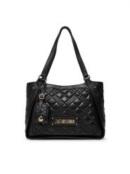 LOVE MOSCHINO Torebka JC4206PP0MLA0000 Czarny. Czarne torebki klasyczne Love Moschino, bez wzorów, ze skóry, bez dodatków. Za 559.99 zł.