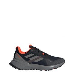 Buty Terrex Soulstride RAIN.RDY Trail Running. Czarne buty do biegania adidas, bez wzorów, z materiału, bez zapięcia, do biegania. W wyprzedaży za 444.35 zł.