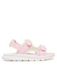 Puma Sandały Evolve Sandal PS 389147 21 Różowy. Czerwone sandały Puma, bez wzorów, z materiału, bez obcasa, na płaskiej podeszwie, bez zapięcia. Za 179.99 zł.