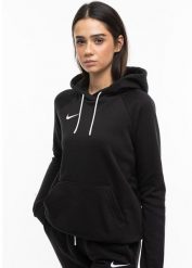 Bluza sportowa damska Nike Wmns Park 20 Fleece. Białe bluzy z kapturem Nike, l, bez wzorów, z bawełny, z kapturem, na fitness i siłownię. Za 372.00 zł.