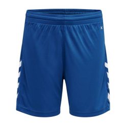Spodenki piłkarskie dziecięce Hummel Core XK Kids Poly Shorts. Żółte szorty Hummel, bez wzorów, sportowe. Za 67.00 zł.